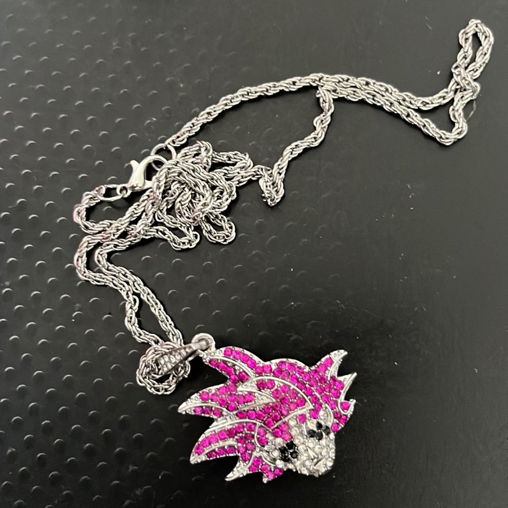 Cartoon anime necklace